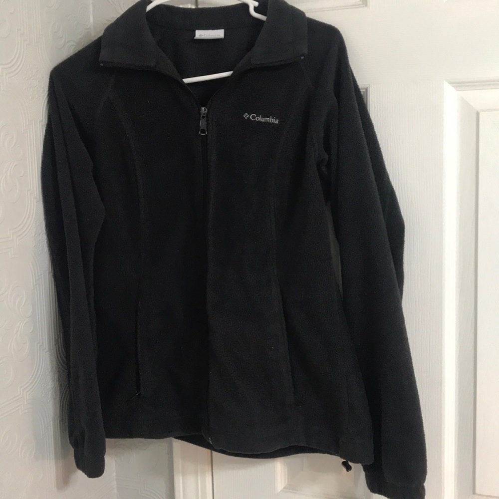 Black Columbia Fleece Jacket